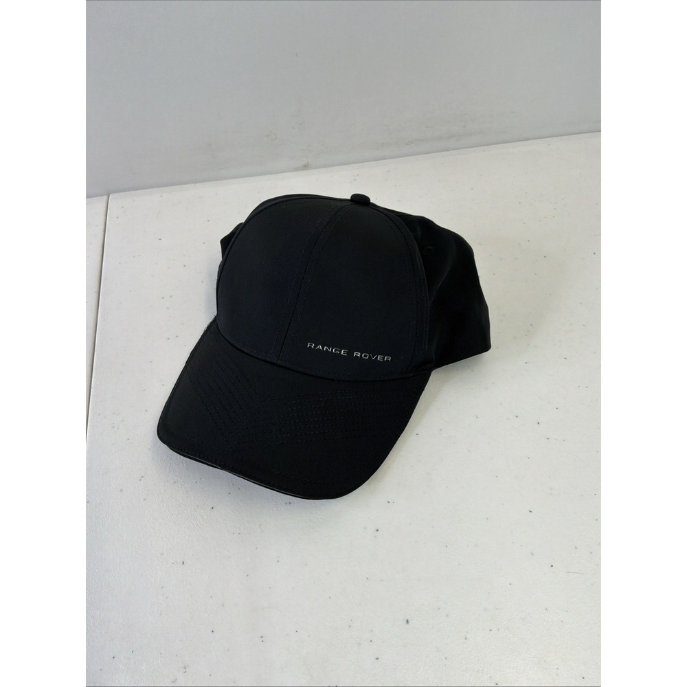 New Range Rover Logo Hat Black Embroidered Adjustable Strapback Cap Tekion Rare